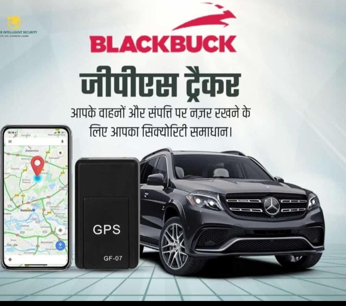 BlackBuck GPS Tracker for Car, Bike,Truck, Bus| 12 Month Sim Validity| Pan India Installation & Repair facilty| Remote Engine Lock Compatible| Dust & Spray Proof| 1 Year app Access | 1 Year Warranty
